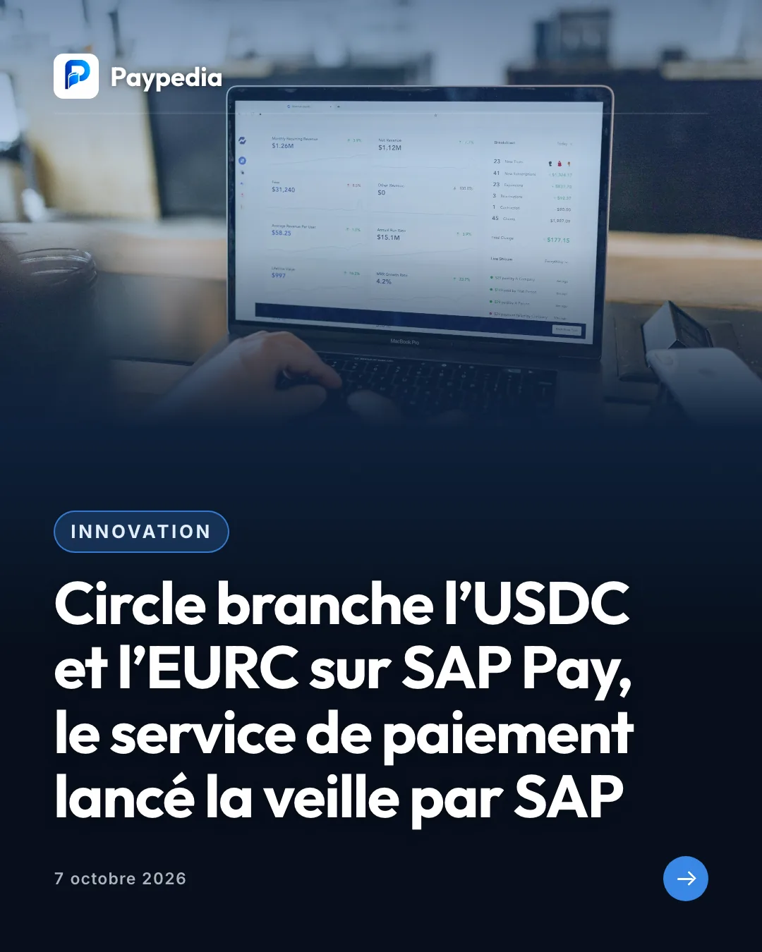 Innovation. Circle branche l’USDC et l’EURC sur SAP Pay, le service de paiement lancé la veille par SAP